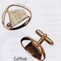 Custom Service Award Emblematic Cuff Links